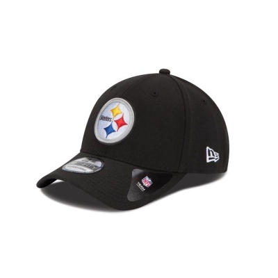 Pittsburgh Steelers Gorra | New Era NFL Team Classic 39thirty Stretch Fit Cap Mexico - Negros